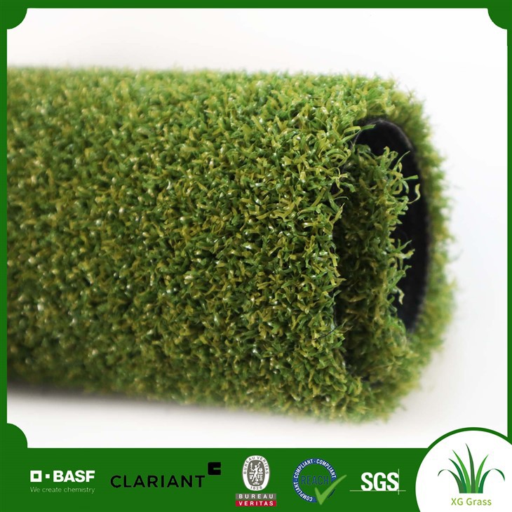 Rumput rumput buatan hijau untuk golf